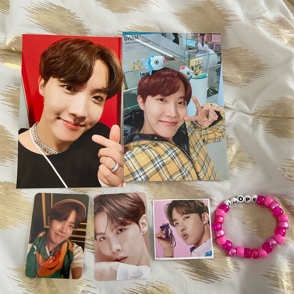 BTS jhope photo cards